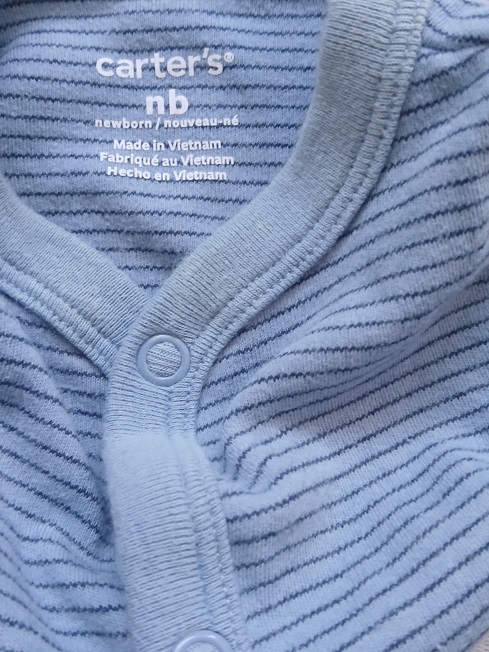 Newborn Baby Boy Clothing Bundle 5 Pieces Carter's Baby Gap Children's Place 0-3 - Picture 10 of 11